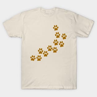 my dog's footprints T-Shirt